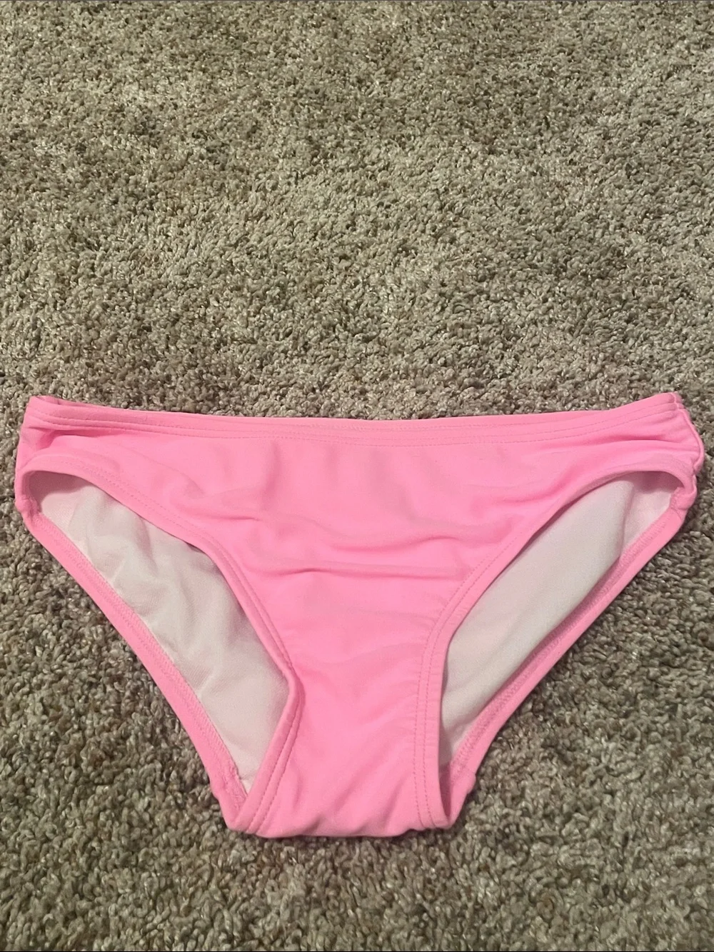 OshKosh B'gosh Pink, Aqua & Lavender Colorblock Sequin Smile Swim Set. Girls 10